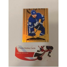 G-12 William Nylander Gold Etchings 2021-22 Tim Hortons UD Upper Deck 